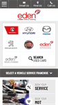 Mobile Screenshot of edenmotorgroup.com