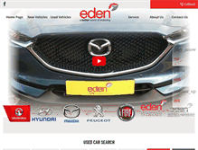 Tablet Screenshot of edenmotorgroup.com